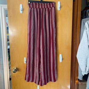 American Eagle Pinstriped flowy pants